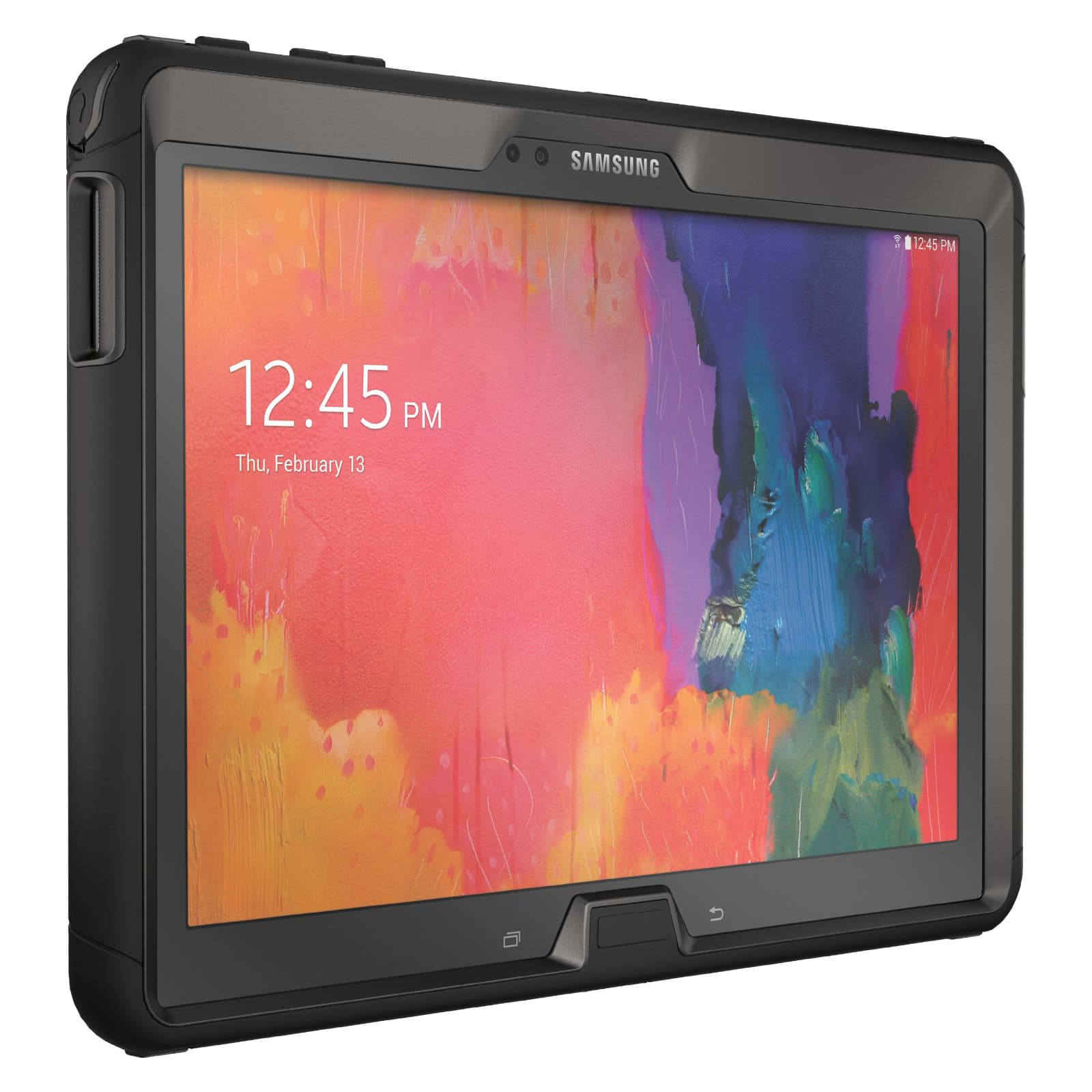 Кейс с изключителна защита и поставка за Samsung Galaxy Tab Pro 10.1, Note Pro 10.1 - Otterbox Defender Case (черен)