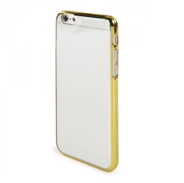 Поликарбонатов кейс за iPhone 6 Plus, iPhone 6S Plus - Tucano Elektro snap case (прозрачен-златист)
