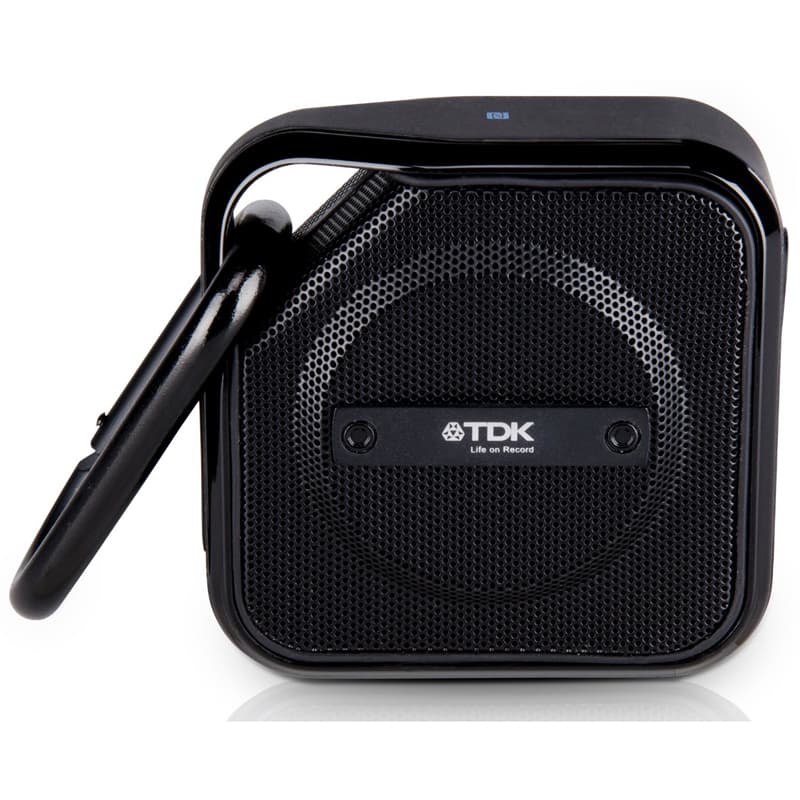 Безжичен водоустойчив спийкър за мобилни устройства - TDK A12 Trek Micro Wireless Speaker (черен)