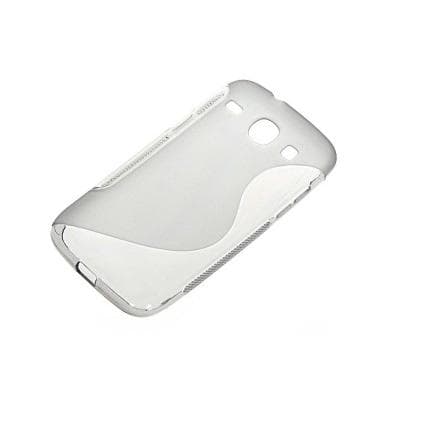 Силиконов калъф за Samsung Galaxy Core i8260/i8262 - Silicone S Cover Case (мат-прозрачен)