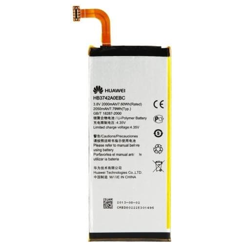 Оригинална резервна батерия за Huawei Ascend P6, P7 mini, G6 - Huawei Battery HB3742A0EBC