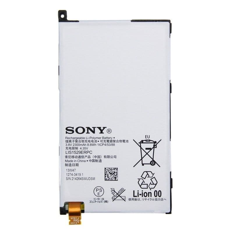 Оригинална резервна батерия за Sony Xperia Z1 Compact - Sony Battery LIS1529ERPC (bulk)