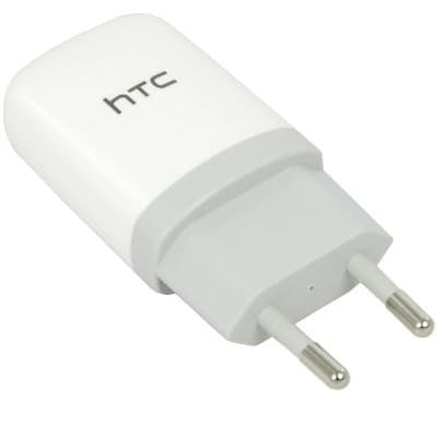 Захранване за ел. мрежа за HTC смартфони - HTC Travel Charger TC E250 (бял)