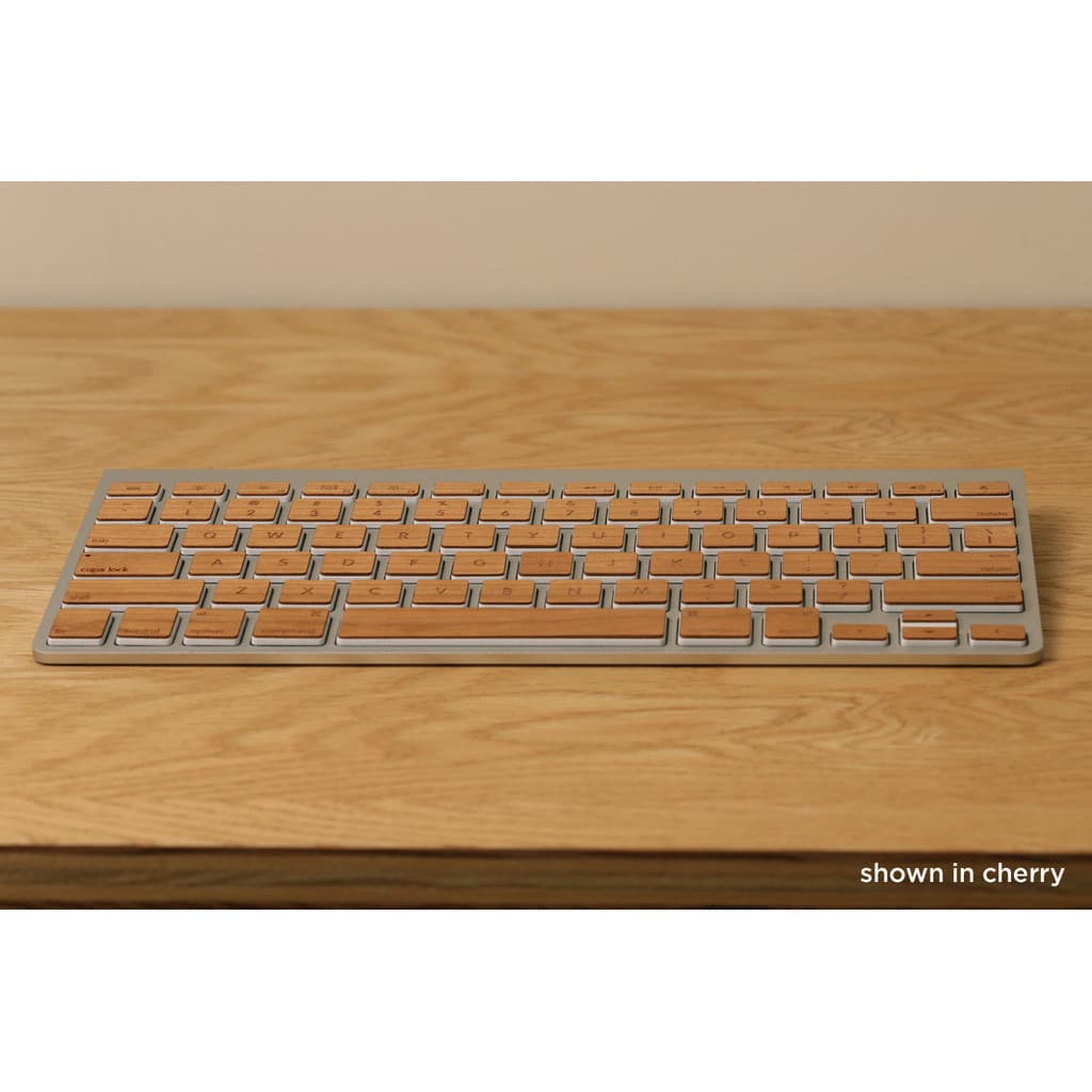 Креативен скин от истинско дърво за Apple Wireless Keyboard - Lazerwood Apple Wireless Keyboard Wallnut (череша)
