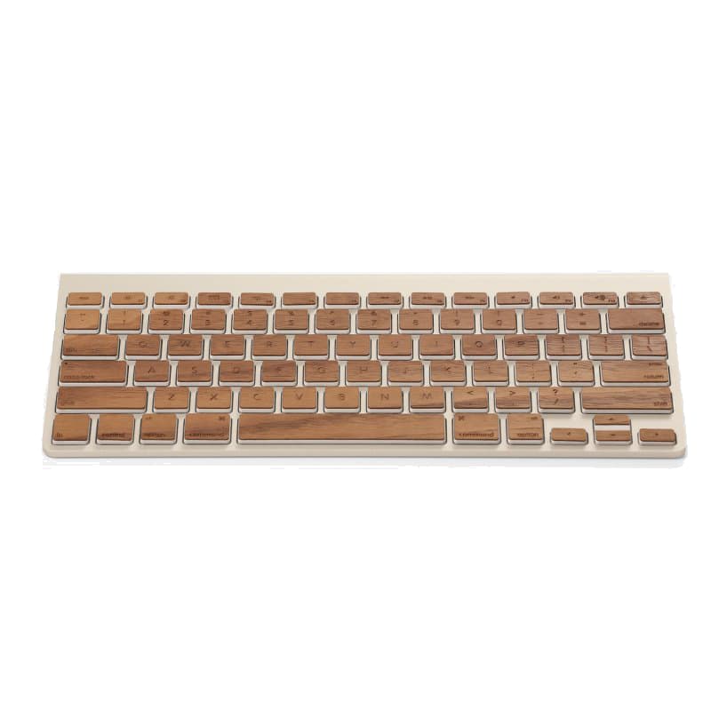 Креативен скин от истинско дърво за Apple Wireless Keyboard - Lazerwood Apple Wireless Keyboard Wallnut (лешник)