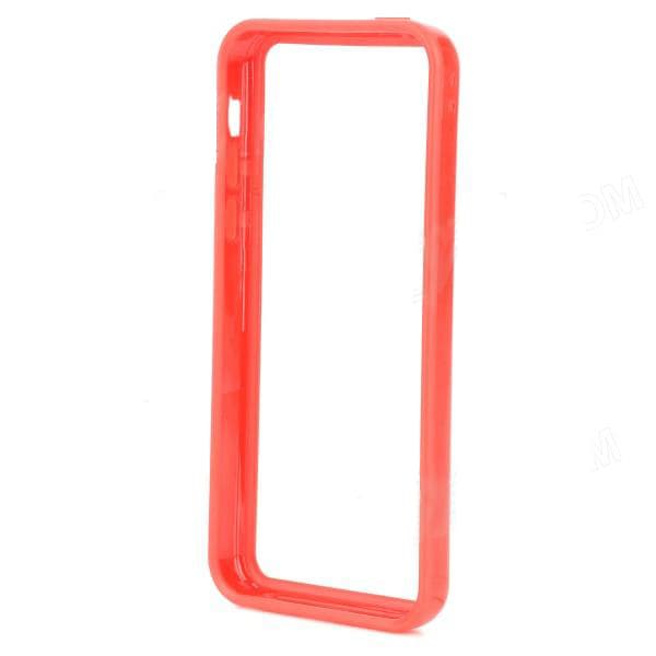 Силиконов бъмпер за iPhone 5C - TPU Bumper Frame (червен)