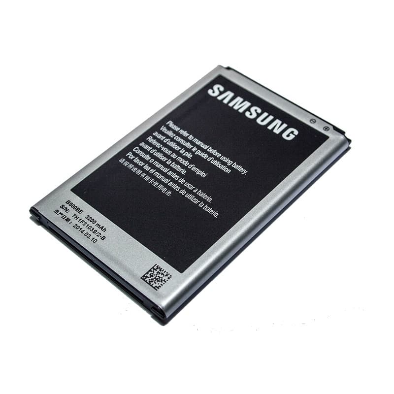 Оригинална резервна батерия 3200 mAh за Galaxy Note 3 N9000/N9005 - Samsung Battery EB-B800BEBEC (bulk)