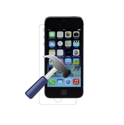 Противоударно защитно покритие за дисплея на iPhone 5, iPhone 5S, iPhone SE, iPhone 5C - Displex Anti Shock Protector