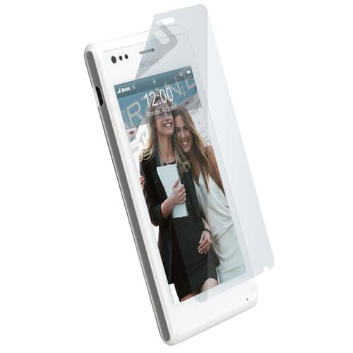 Изключително здраво защитно покритие за Sony Xperia M - Krusell Screen Protector