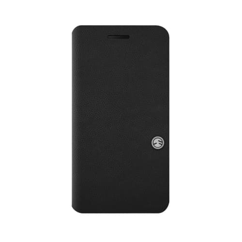 Кожен кейс с магнитна закопчалка за BlackBerry Z10 - SwitchEasy Flip (черен)