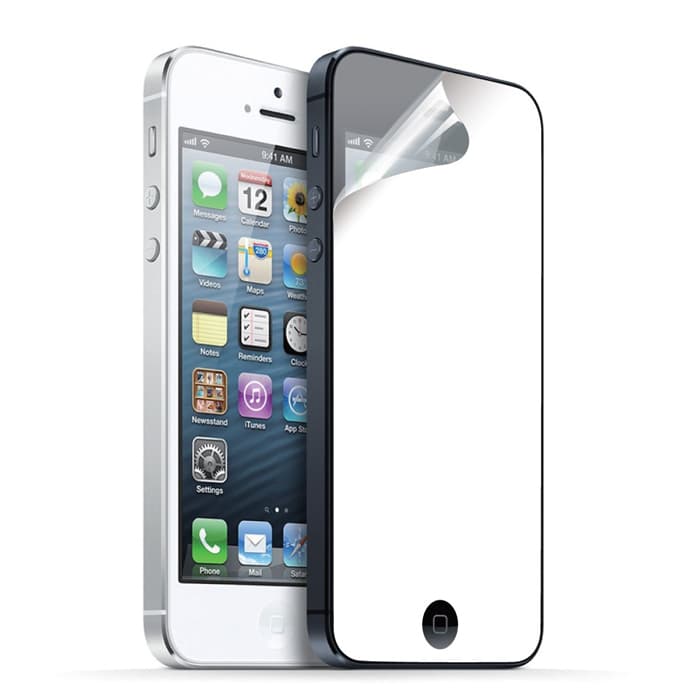 Комплект огледални защитни покрития за дисплея на iPhone 5, iPhone 5S, iPhone SE, iPhone 5C - Trendy8 Mirror Screen Protector Kit (2 броя)