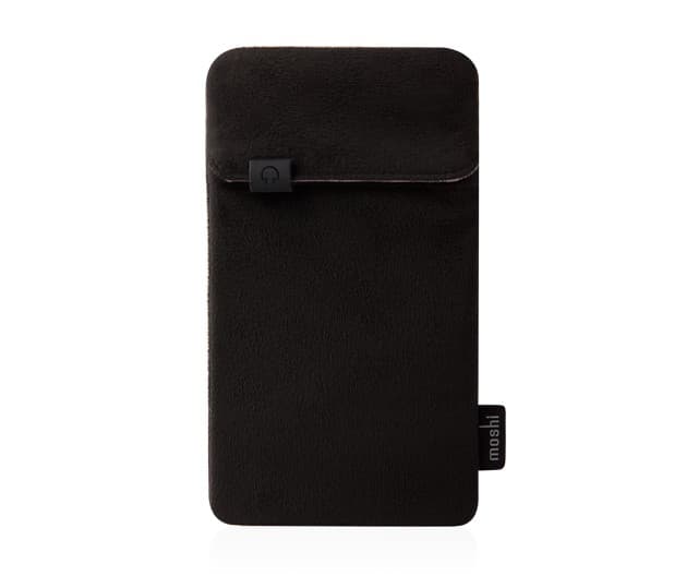 Микрофибърен калъф за iPhone и мобилни телефони - Moshi iPouch Carrying Case (черен)