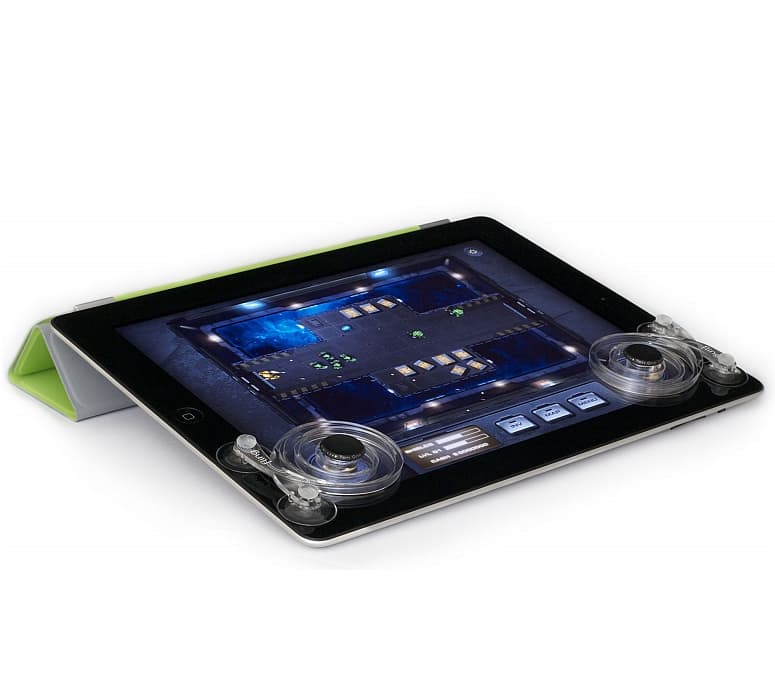 Гейм контролер за iPad и таблети с капацитивни дисплеи - Ten1 Fling Tactile iPad (два броя)