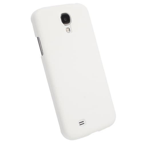 Екологично чист поликарбонатов кейс за Samsung Galaxy S4 i9500 - Krusell BioCover (бял)