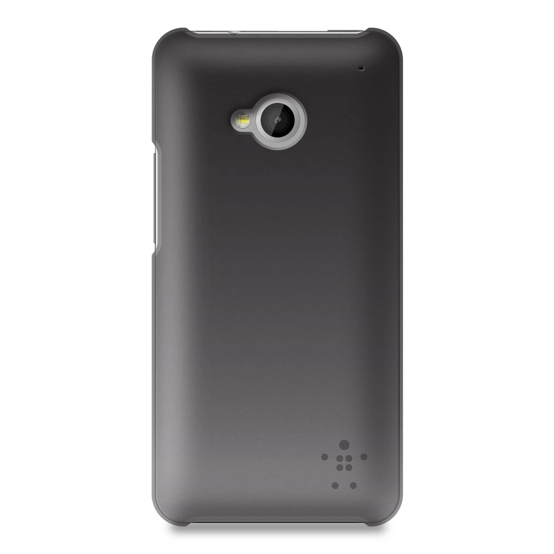 Поликарбонатов кейс за HTC One - Belkin Micra Glam (прозрачен-сив)