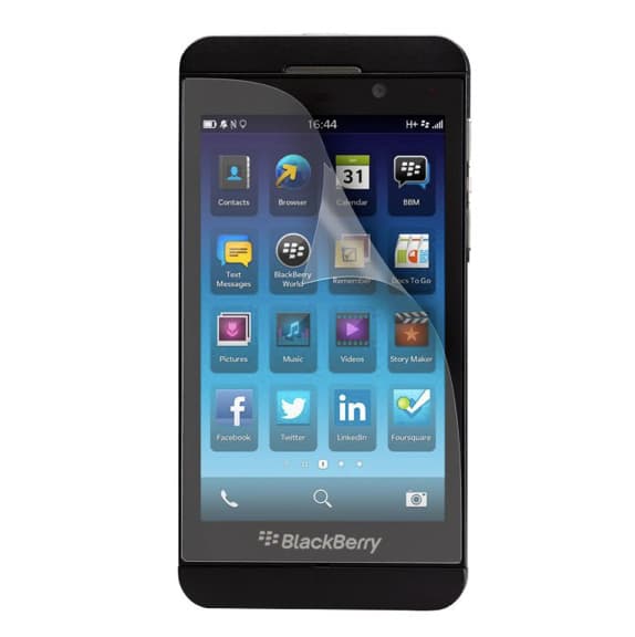 Матово защитно покритие за Blackberry Z10 - CaseMate AntiFingerpint (два броя)