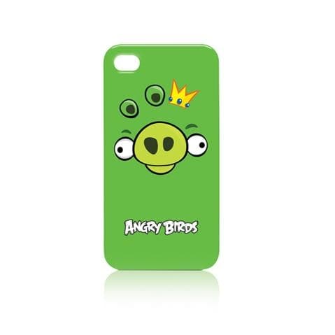 Поликарбонатов кейс за iPhone 4/4S - Gear4 Angry Birds Green Bird