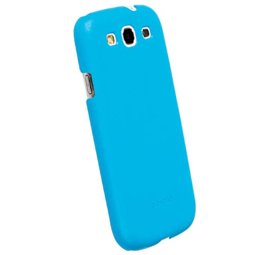 Екологично чист поликарбонатов кейс за Samsung Galaxy S3 i9300, S3 Neo - Krusell BioCover (син)