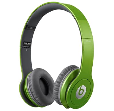 Слушалки с микрофон и управление на звука за iPhone, iPod и iPad - Beats by Dre Solo HD On Ear (зелен)