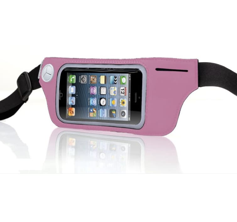 Неопренов спортен калъф за iPhone и мобилни телефони - Tunewear Jogpocket (розов)