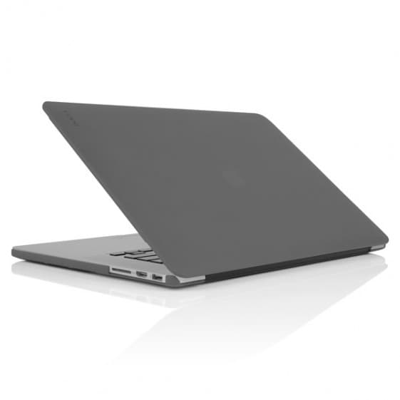 Поликарбонатов кейс за MacBook Pro Retina Display 15 инча - Incipio Retina Feather Case (сив)