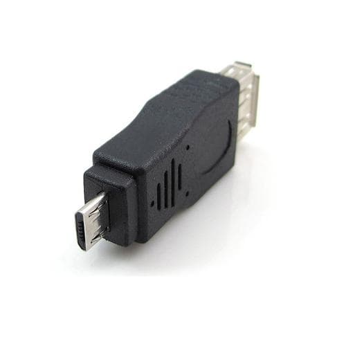 Адаптер от microUSB към женско USB за мобилни устройства - Micro USB Host OTG Adapter