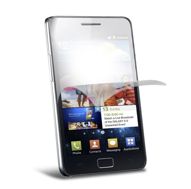 Матово покритие за дисплея на Samsung Galaxy S2 i9100 - SBS Anti-fingerprint Screen Protect (два броя)