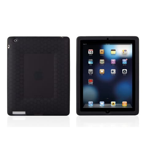 Силиконов кейс за iPad 4, iPad 3, iPad 2 - Moshi Origo Case (черен)