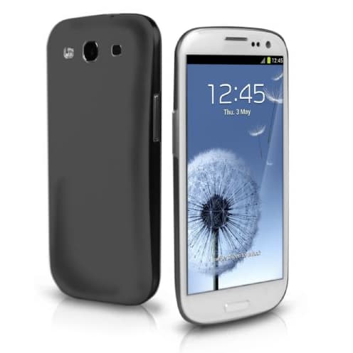Тънък поликарбонатов кейс за Samsung Galaxy S3 - SBS Ultraslim Case (черен)