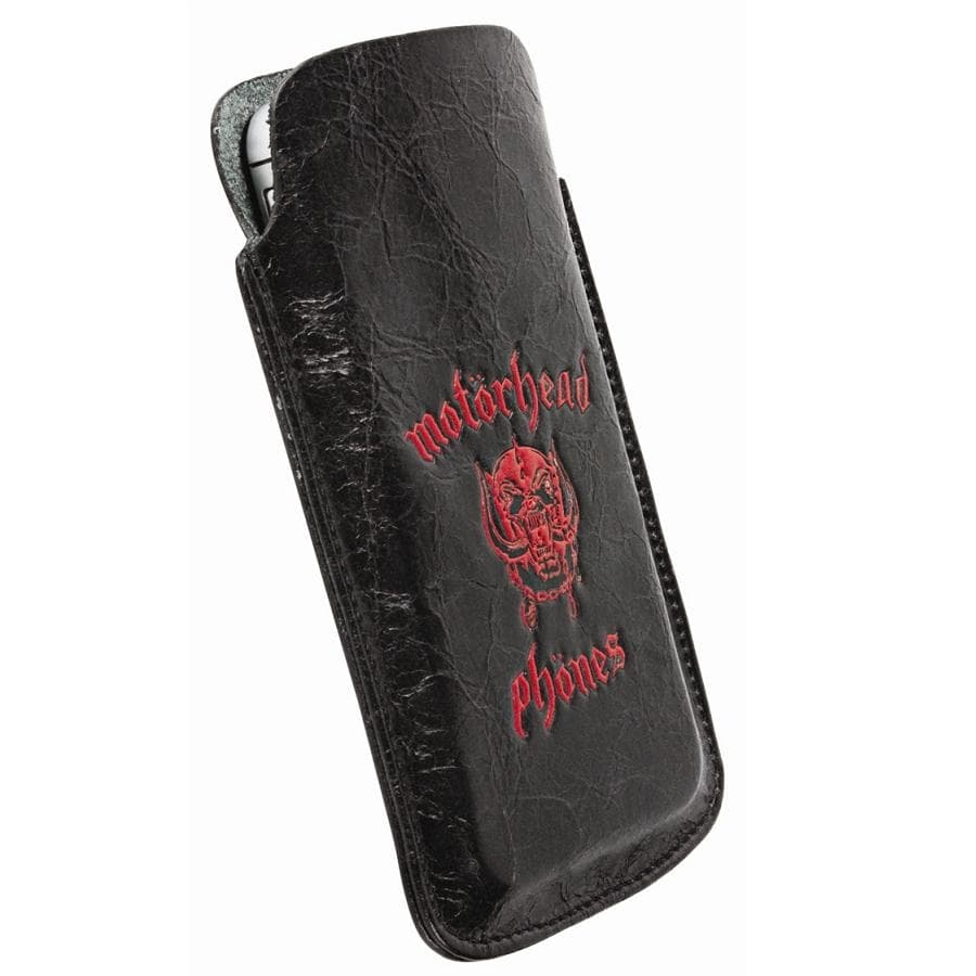 Кожен калъф за мобилни телефони - Motörhead Burner Mobile Case XXL (черен-червен)