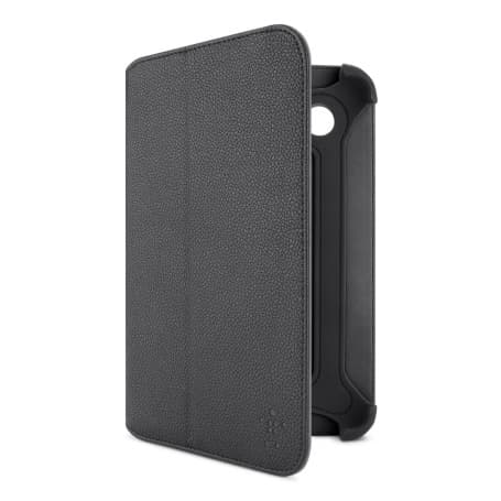 Кожен калъф и стойка за Samsung Galaxy Tab 7.0 - Belkin Bi-Fold Folio (2)