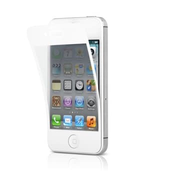Качествено защитно покритие за iPhone 4/4S - Moshi iVisor AG (бял)