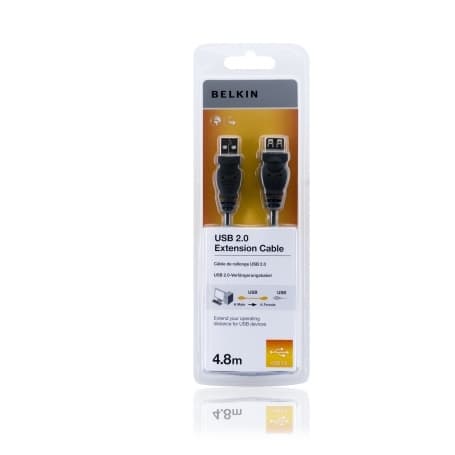 Удължителен USB кабел - Belkin USB Extension Cable (480 см)