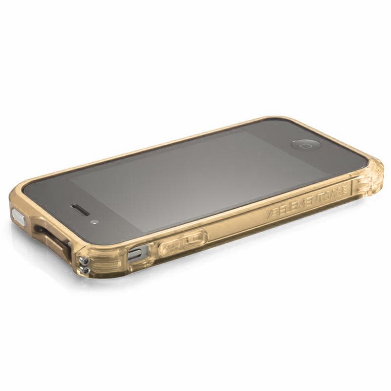 Алуминиев бъмпер за iPhone 4S, iPhone 4 - Gold Aluminum Bumper