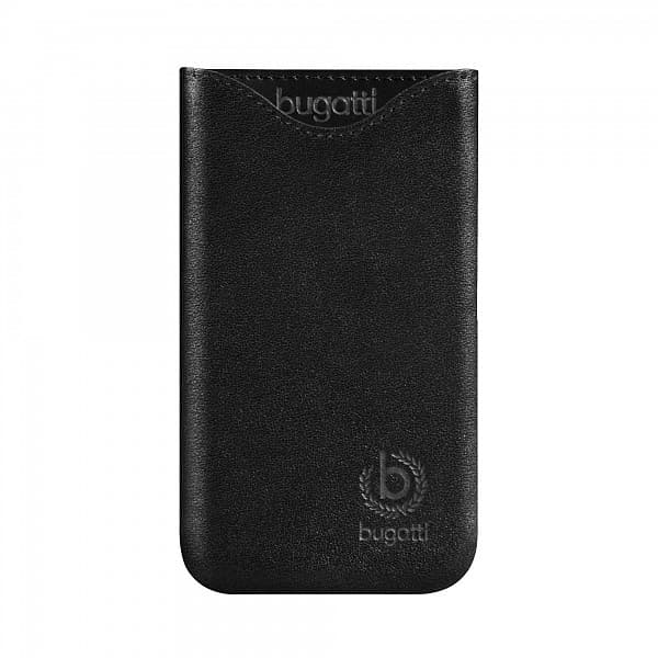 Кожен калъф (естествена кожа, ръчна изработка) за HTC One X - Bugatti SlimFit