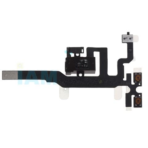 Модул за звука за iPhone 4S - Audio Jack Flex Cable (черен)
