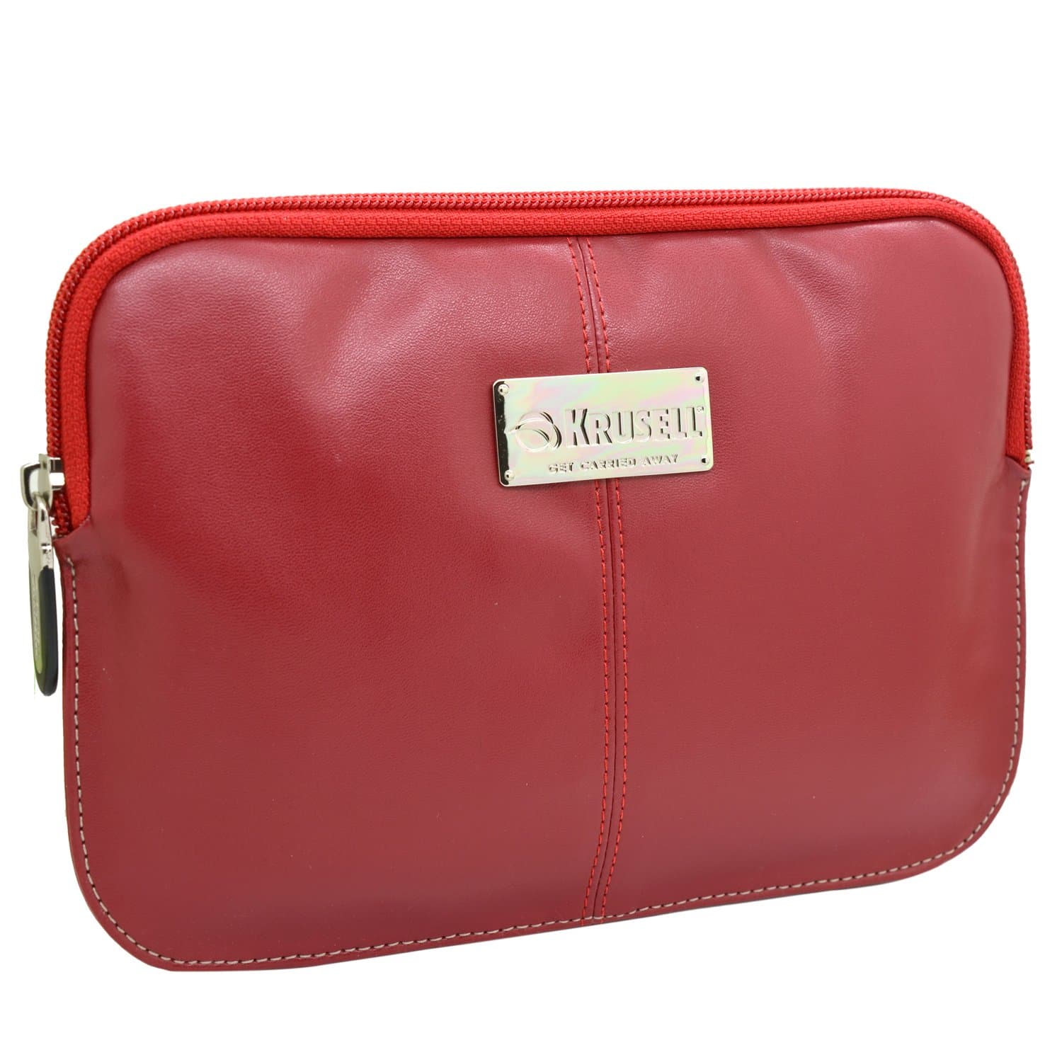 Кожен калъф за iPad Mini, iPad mini 2, iPad mini 3, Nexus 7, Galaxy Tab 7 и таблети до 7.9 инча - Krusell Luna Sleeve 7 (червен)