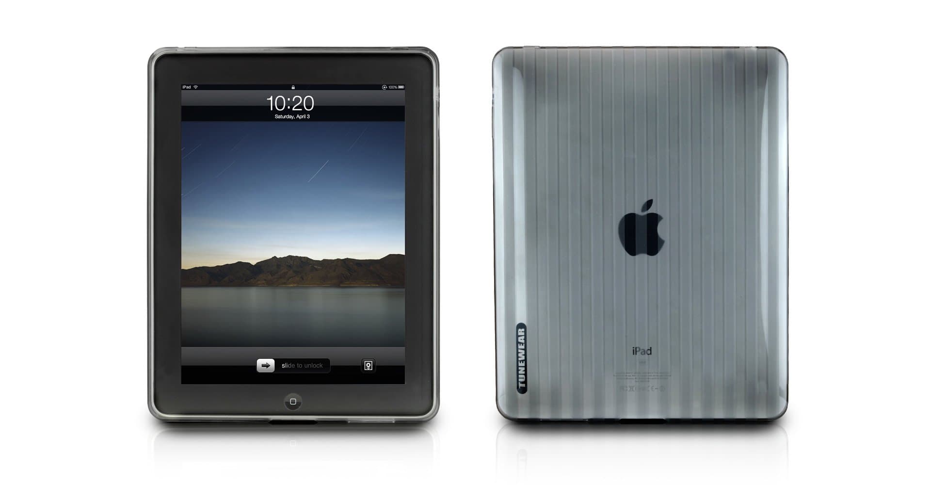 Силиконов калъф за iPad - Tunewear SOFTSHELL (първо поколение)