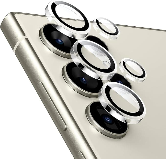 Предпазни стъклени лещи за камерата на Samsung Galaxy S24 Ultra - ESR Tempered Glass Camera Lens Protector (прозрачен)