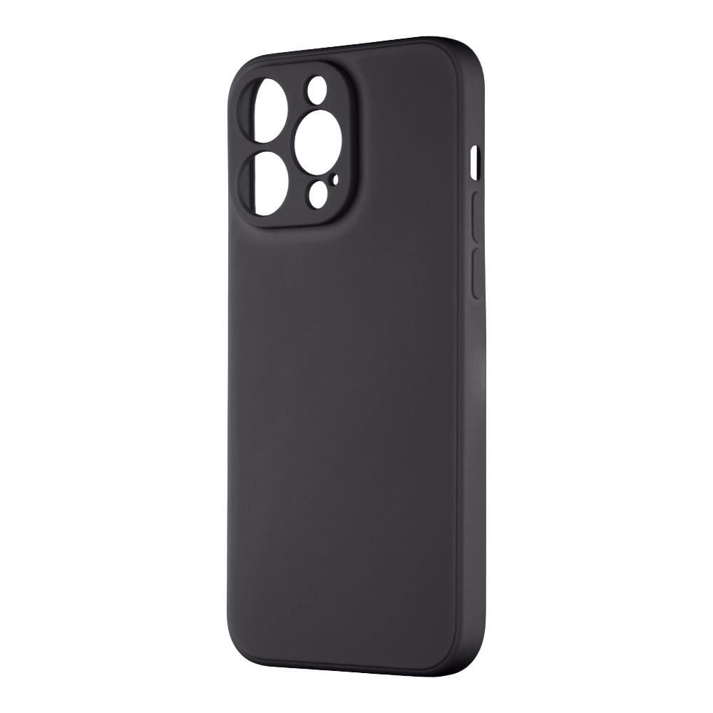 Силиконов (TPU) калъф за iPhone 15 Pro Max (черен) - OBALME Basic Matte TPU Case