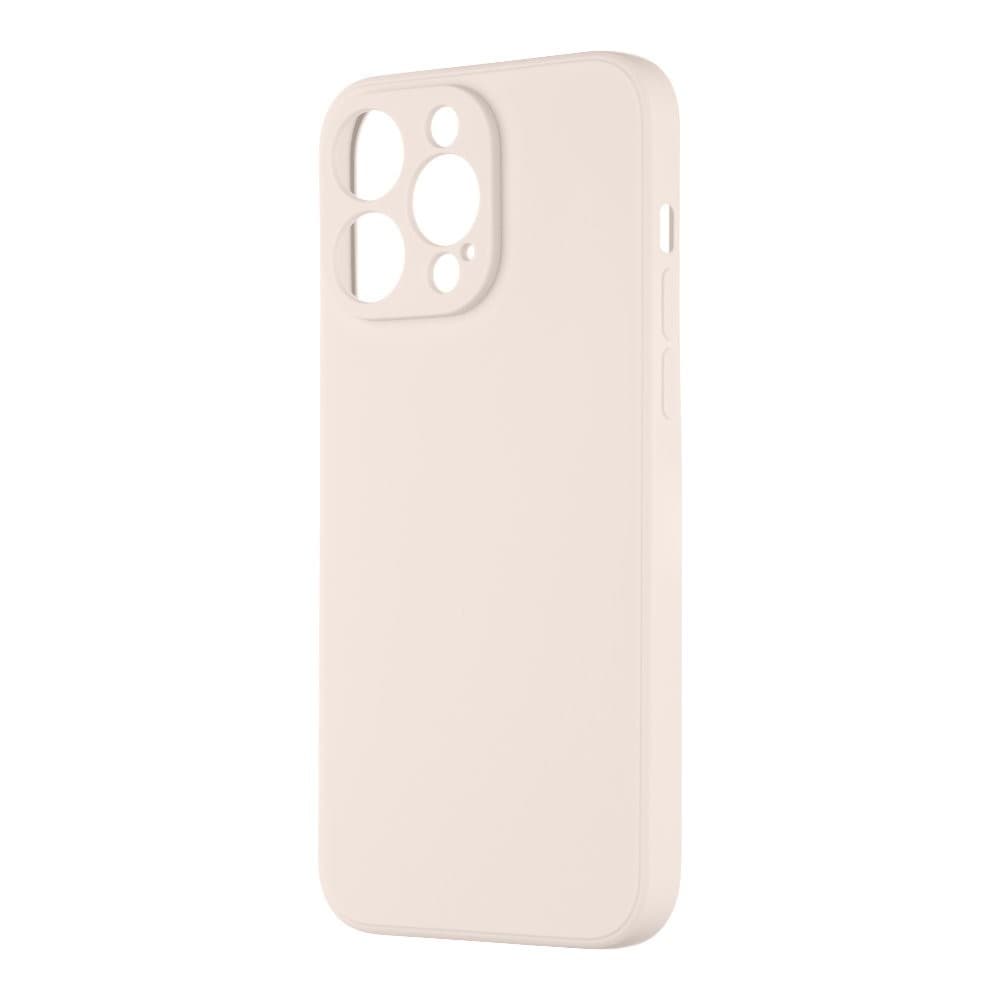 Силиконов (TPU) калъф за iPhone 15 Pro Max (бежов) - OBALME Basic Matte TPU Case