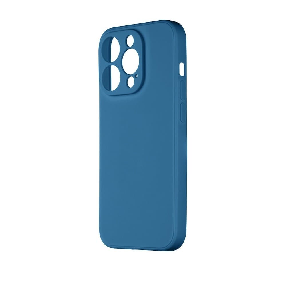 Силиконов (TPU) калъф за iPhone 15 Pro (син) - OBALME Basic Matte TPU Case