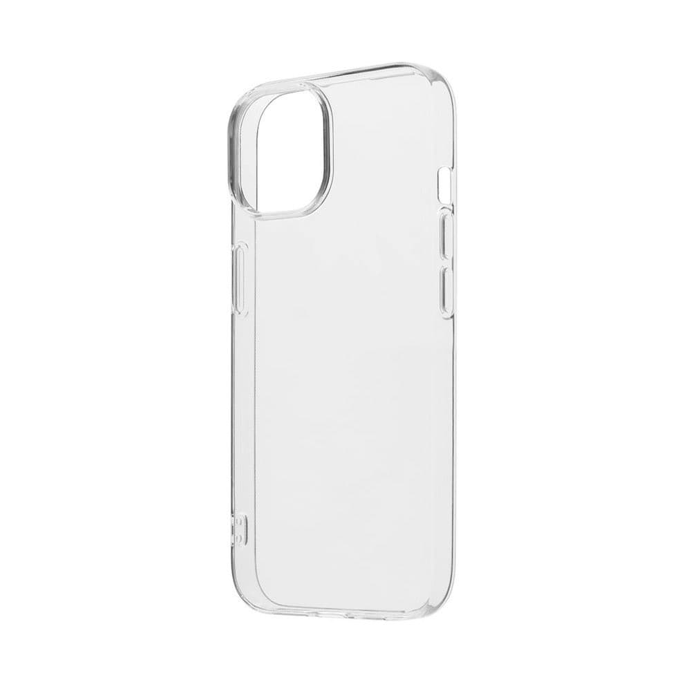 Силиконов (TPU) калъф за iPhone 15 (прозрачен) - OBALME Basic Clear TPU Case