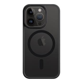 Хибриден удароустойчив кейс с MagSafe за iPhone 14 Pro - Tactical MagForce Hyperstealth Cover (черен)