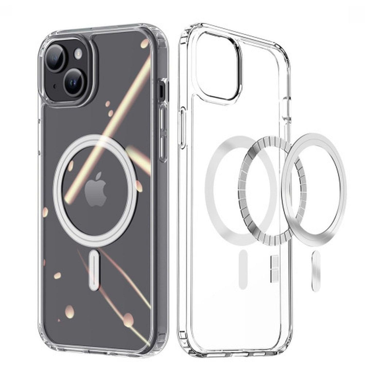 Хибриден удароустойчив кейс с MagSafe за iPhone 15 Pro - Dux Ducis Clin MagSafe Case (прозрачен)
