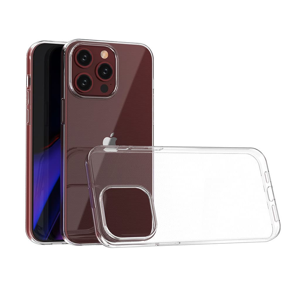 Силиконов (TPU) калъф за iPhone 15 Pro Max (прозрачен) - Ultra Clear TPU Cover