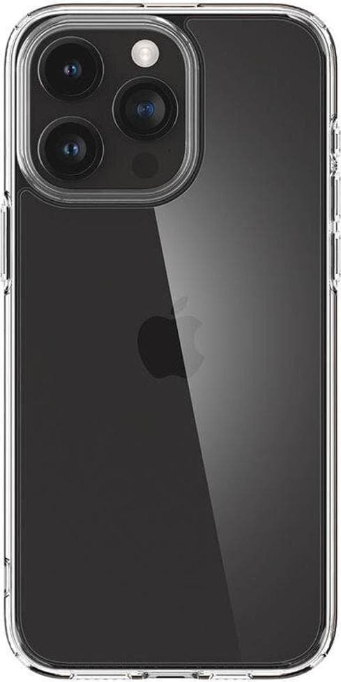 Хибриден кейс с висока степен на защита за iPhone 15 Pro Max (прозрачен) - Spigen Crystal Hybrid Case