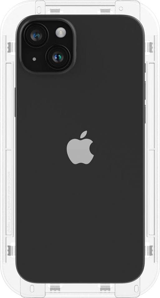 Стъклено защитно покритие за дисплея на iPhone 15 Plus - Spigen Glas.tR EZ Fit Tempered Glass (прозрачен)