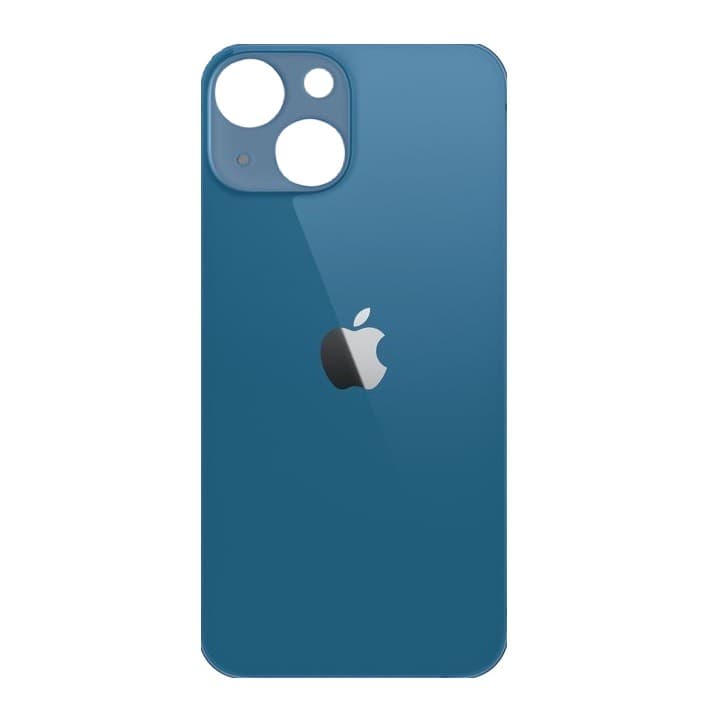 Резервен заден стъклен капак за iPhone 13 mini - OEM iPhone 13 mini Backcover Glass (син)