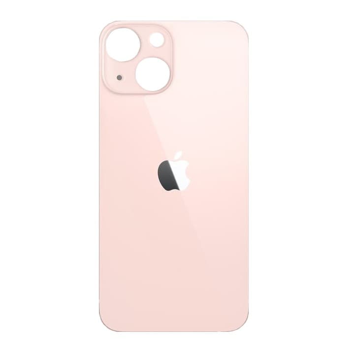Резервен заден стъклен капак за iPhone 13 mini - OEM iPhone 13 mini Backcover Glass (розов)